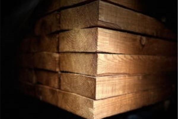 Thermowood grenen 2 1/2 x 6 ruw Essen, Houthandel Van Den Berg